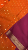 Pure Mix Mysore Crepe Silk Saree