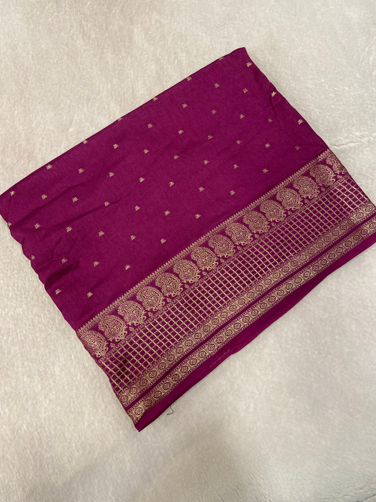 Premium Semi Kolkata Crepe Silk Saree
