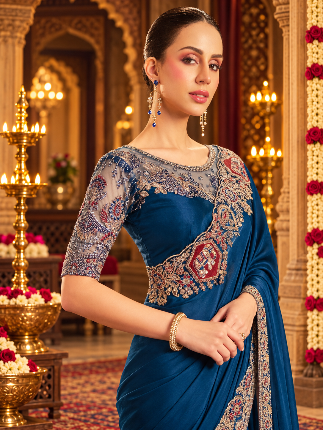Designer Cocktail Saree - 902876