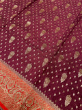 Pure mix crepe silk saree