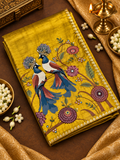 Premium Soft Chinnon Saree With Embroidery - 901982