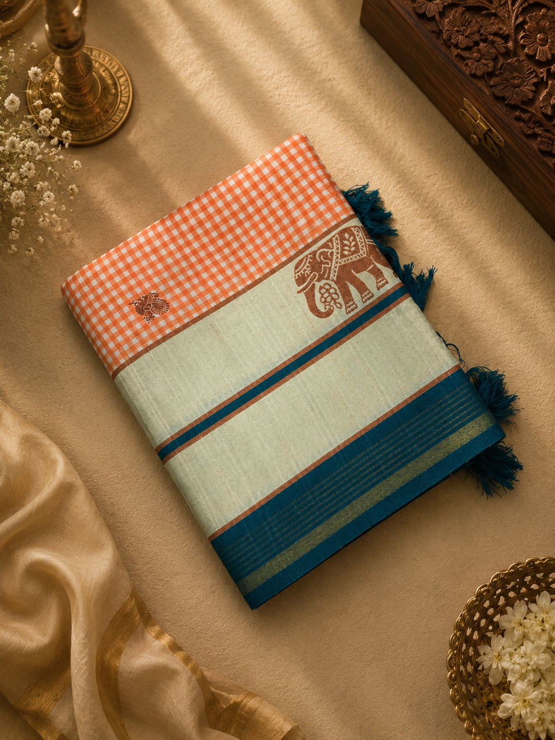 Premium Tassar Saree