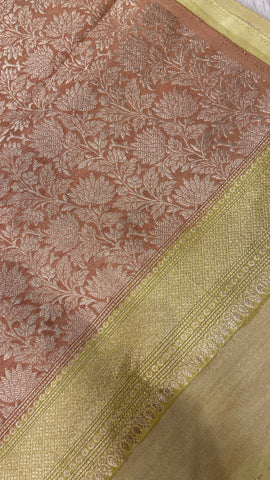 Premium Banarasi Crepe Silk Saree