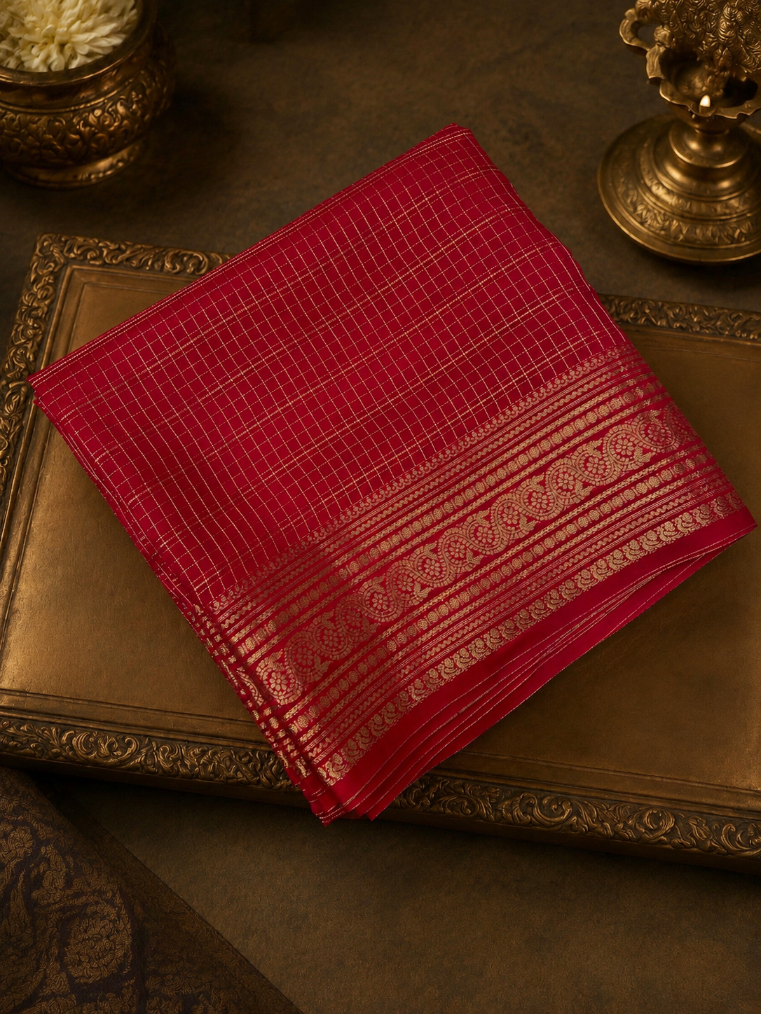 Pure Mix Mysore Crepe Silk Saree💗