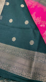 Semi Crush Georgette Saree
