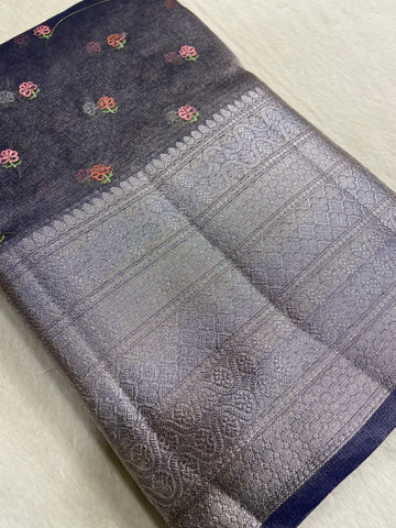 Tissue Organza Saree