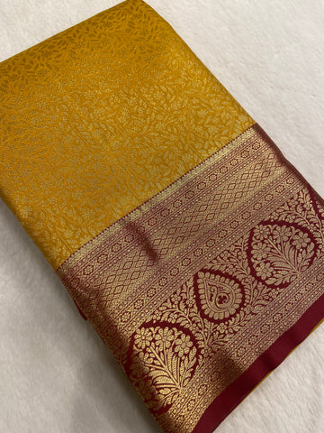 Bridal Tissue Semi Silk Saree