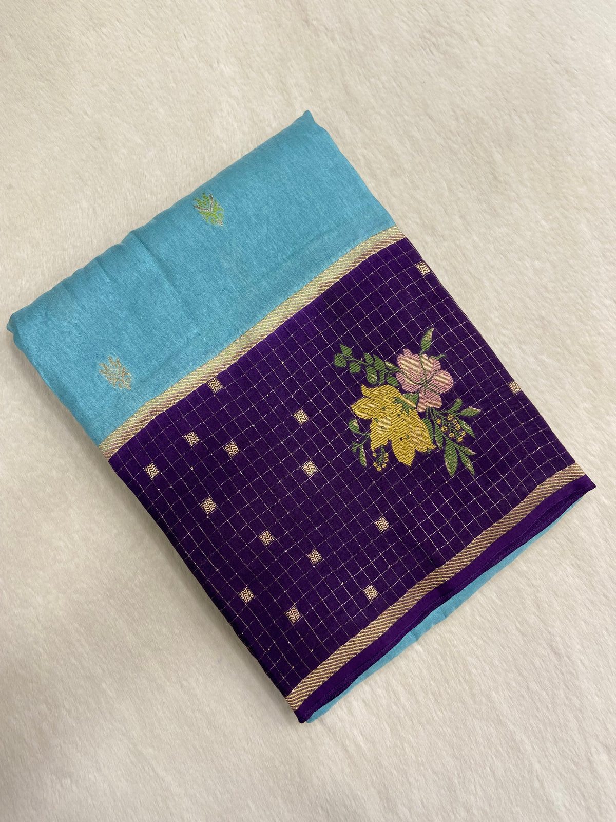 Premium crepe semi Mysore silk saree