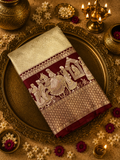 Bridal Semi Tissue Silk Saree