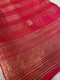 Pure Mix Crepe Mysore Silk Saree
