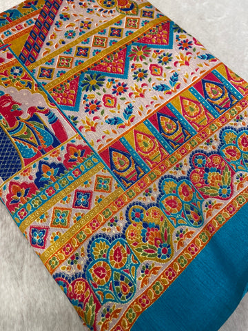Premium Pashmina Silk Saree