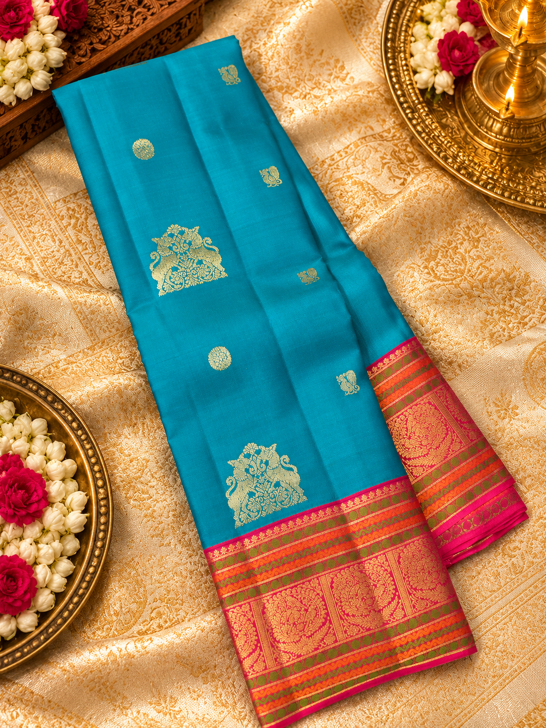 Pure Mix Kanjeevaram Silk Saree- 902700