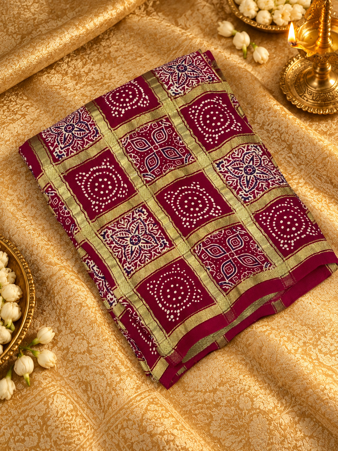 Pure Gajji Modal Silk Saree - 902598