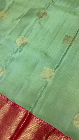 Half mix Kanjeevaram silk saree