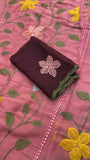 Chiffon Embroidery Saree