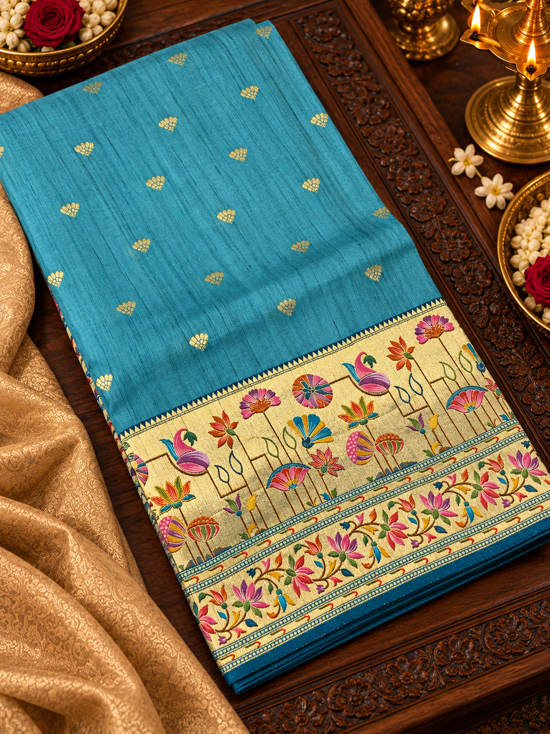 Premium Quality Mashru Silk Saree - 902643