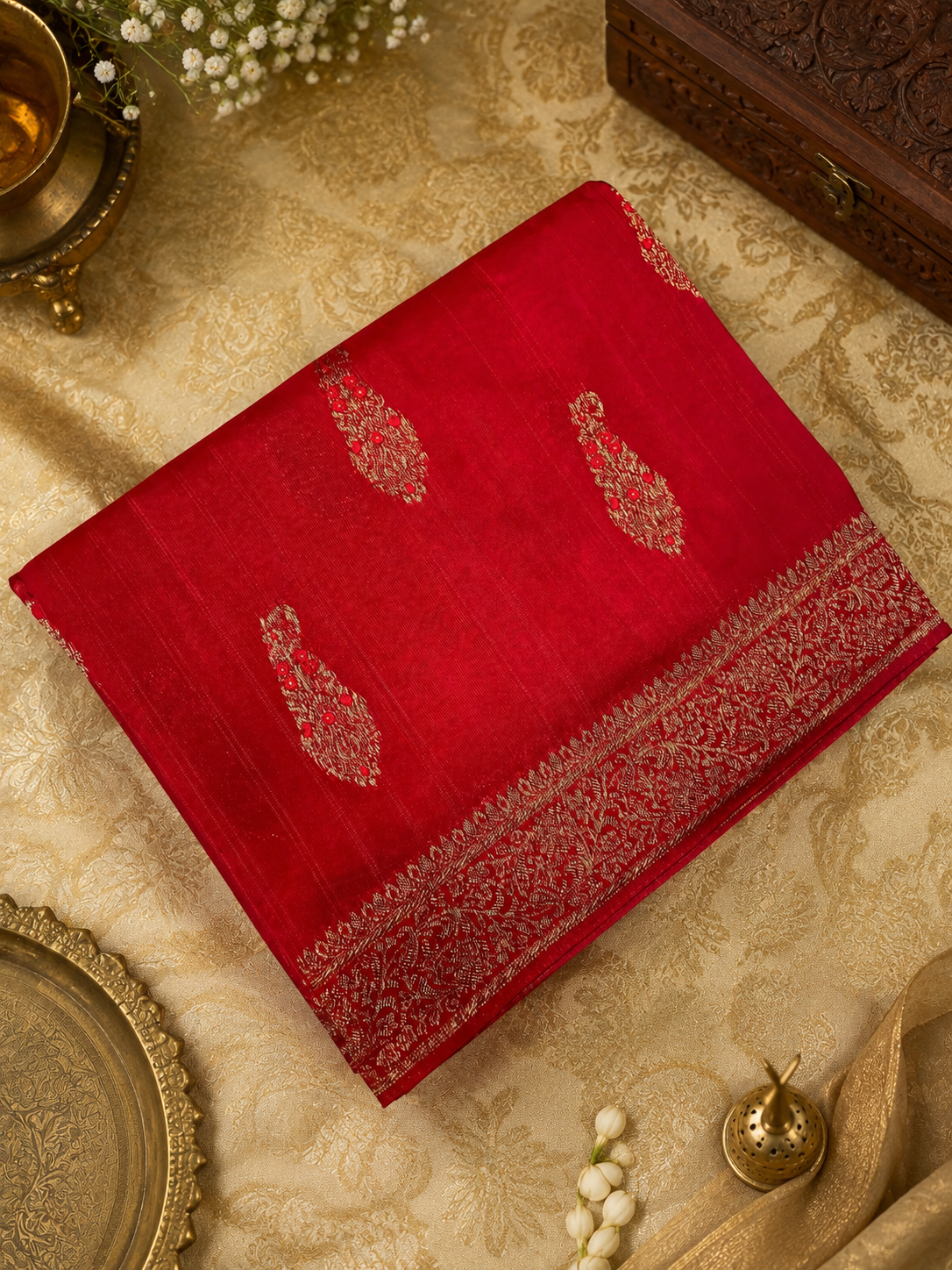 Premium Tassar Silk Saree💗