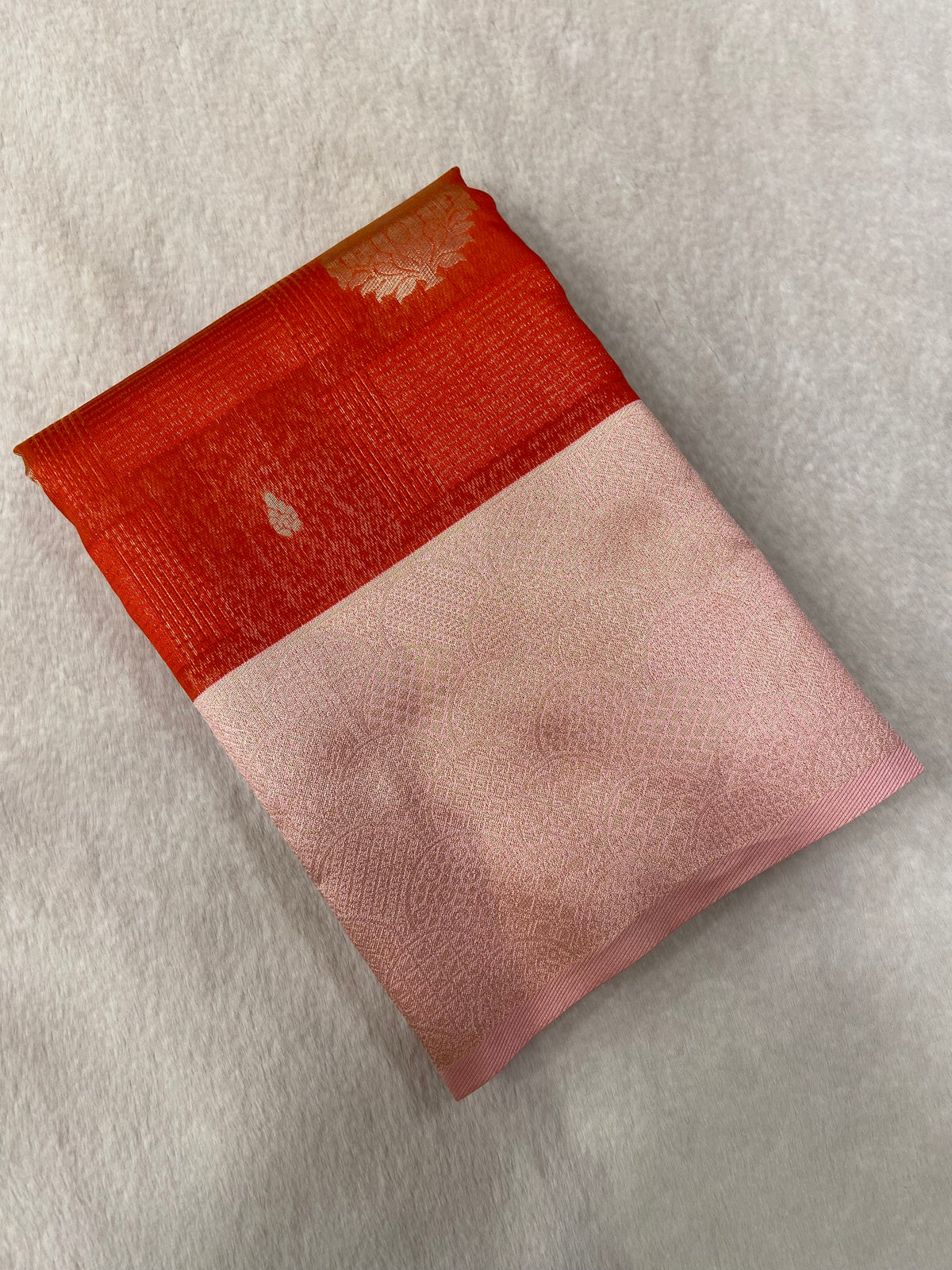 Kathan Silk Saree 🧡