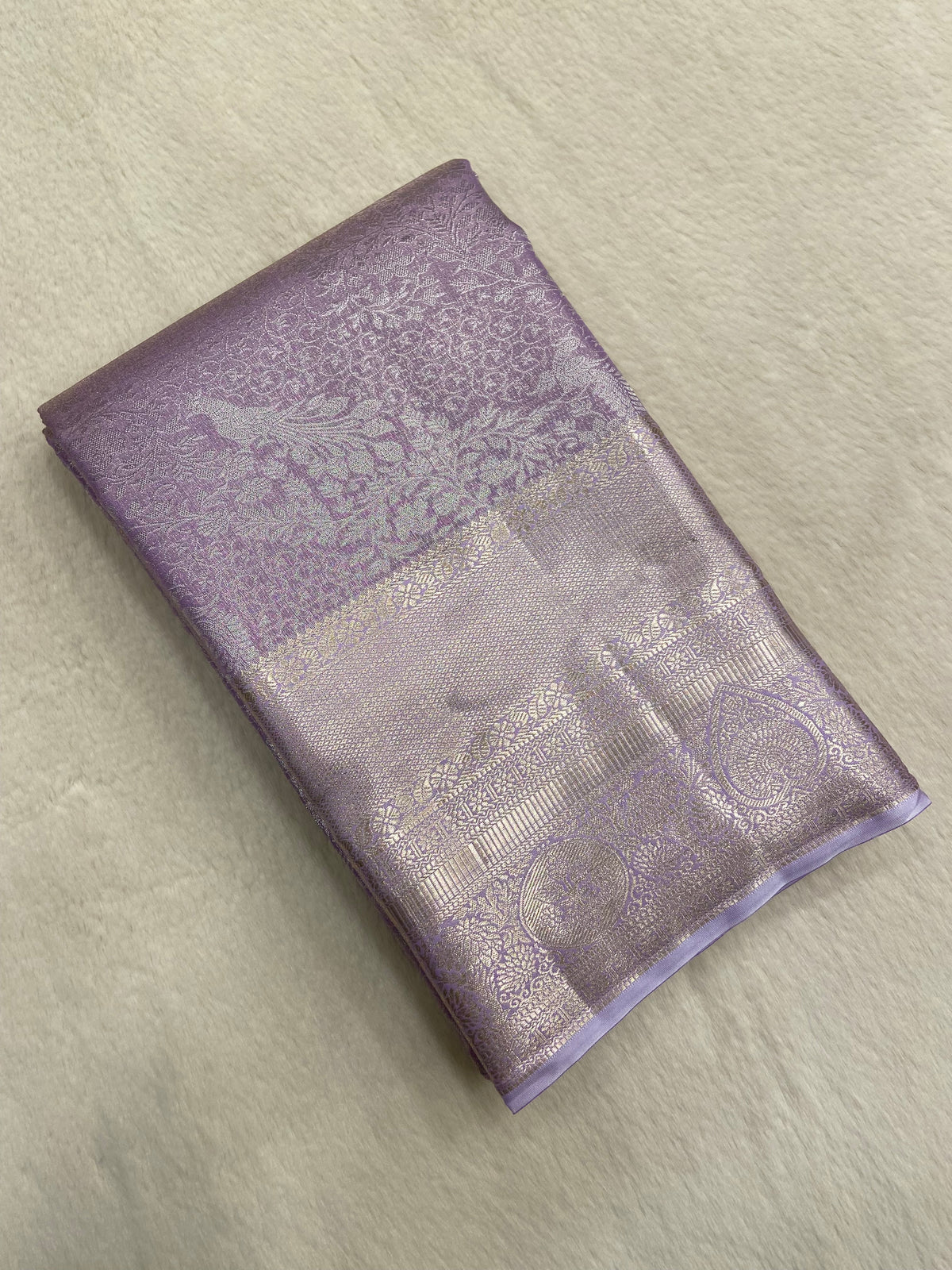 Bridal Semi Tissue Silk Saree