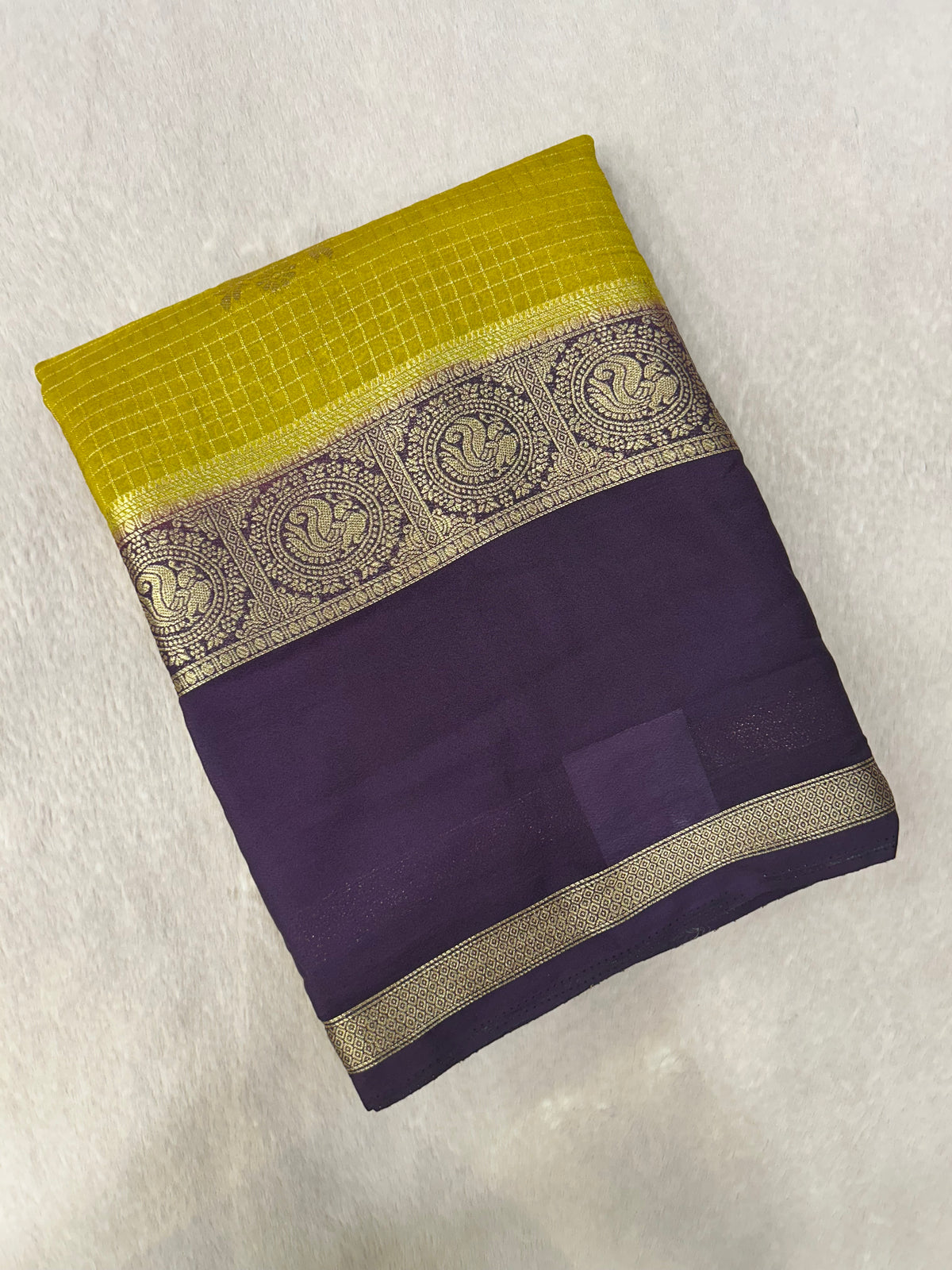 Premium Semi Mysore Silk Saree