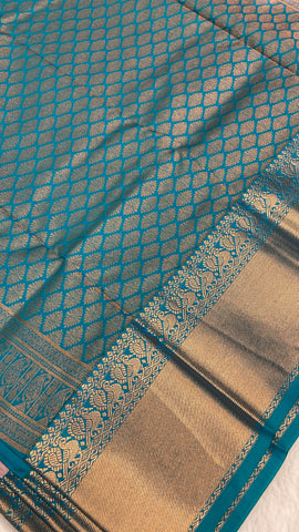 Mini kanchi Silk Saree
