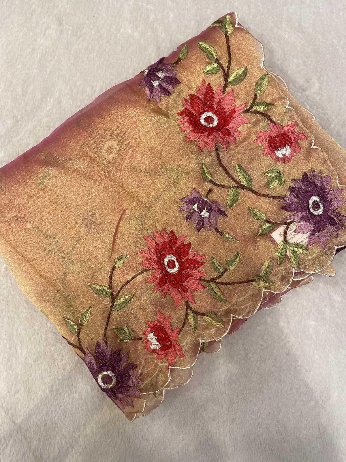 Premium tissue organza saree 💗