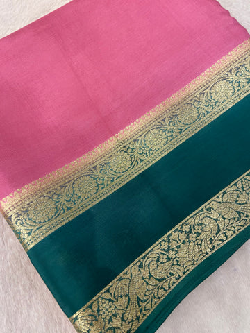 Pure Mix Mysore Silk Saree