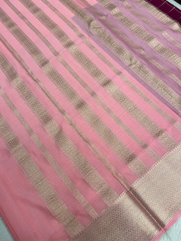 Pure Mix Crepe Mysore Silke Saree ✨