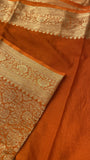 Premium Semi Mysore Silk Saree Brocade Design - 902139