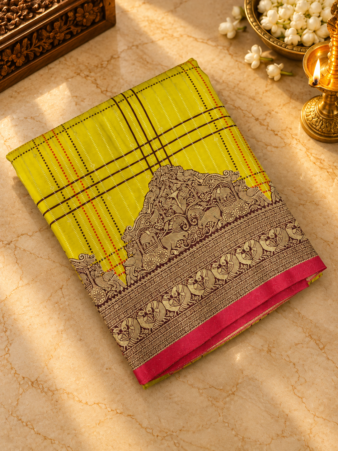 Pure Mix Crepe Silk Saree - 902620