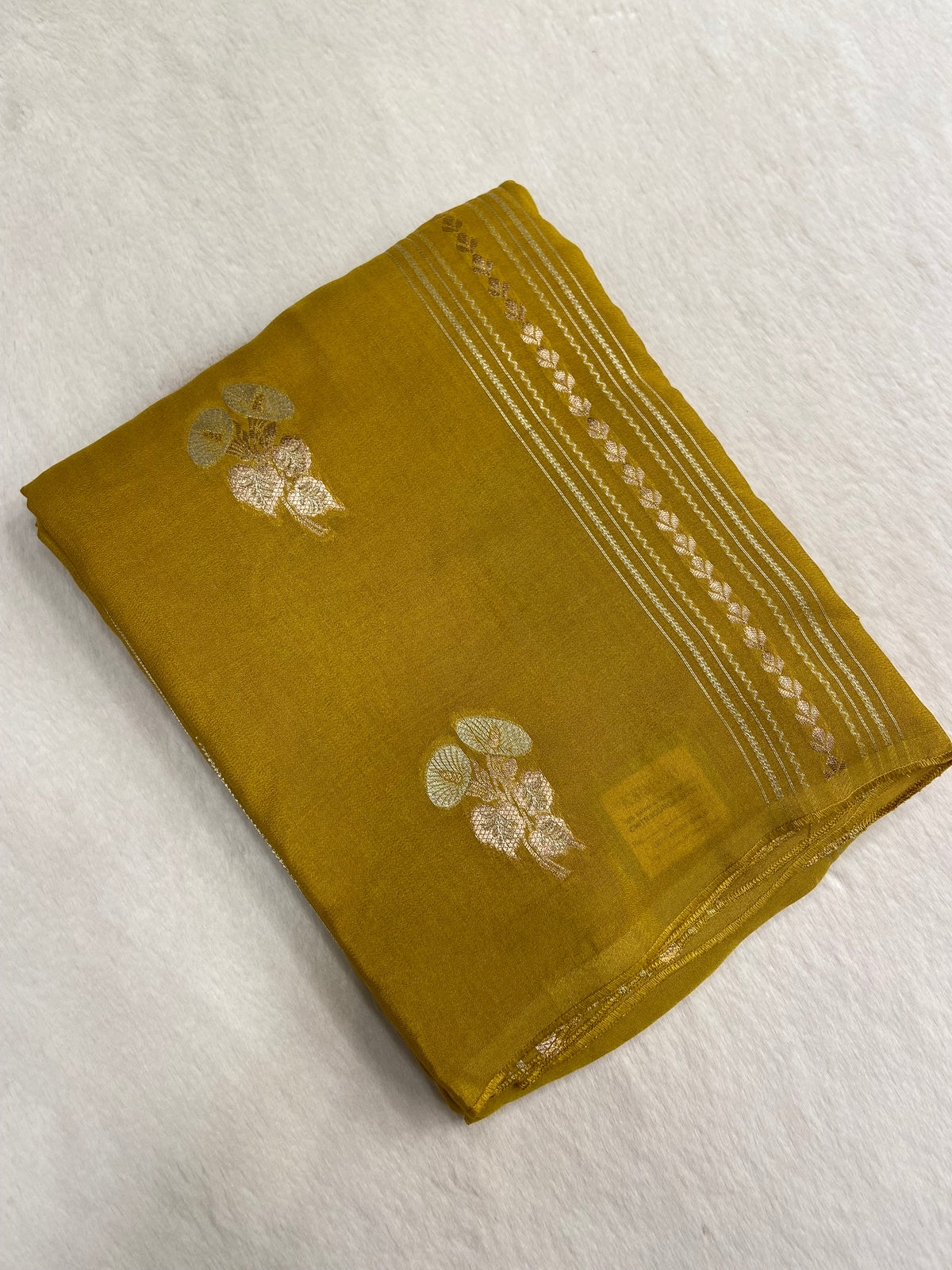 Pure Chinnon Saree