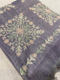 Premium Tissue Organza With Applique Work
