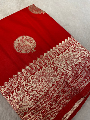 Premium Soft Georgette Saree
