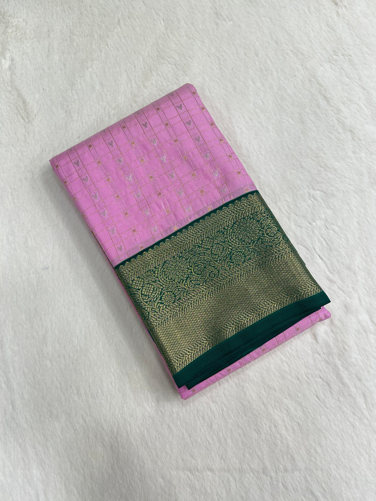 Mini kanchi Silk Saree