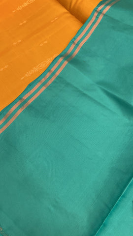 Half Mix Kanjeevaram Soft Silk Saree