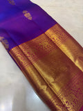 Pure 1G zari handloom Kanjeevaram Silk Saree- Silk mark certified- PS2346