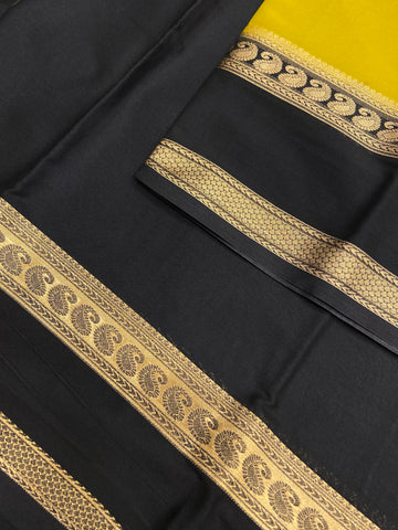 Premium Crepe Semi Mysore Silk Saree