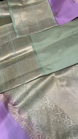 Pure Kanjeevaram silk mark certified saree