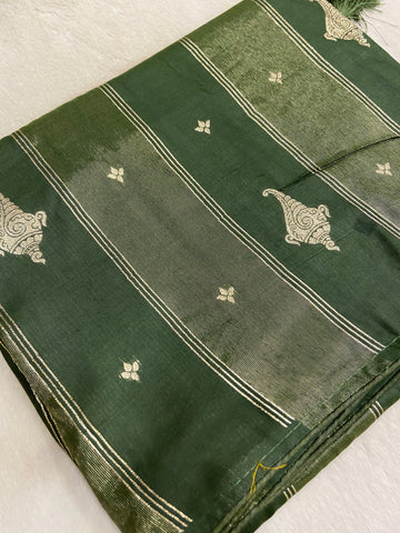 Premium butter silk saree✨