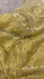 Premium Crush Organza Saree💛