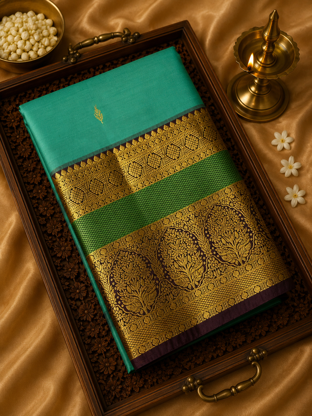 Premium Semi Kanchipuram Silk Saree