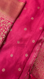 Premium Banarasi Crepe Satin Silk Saree