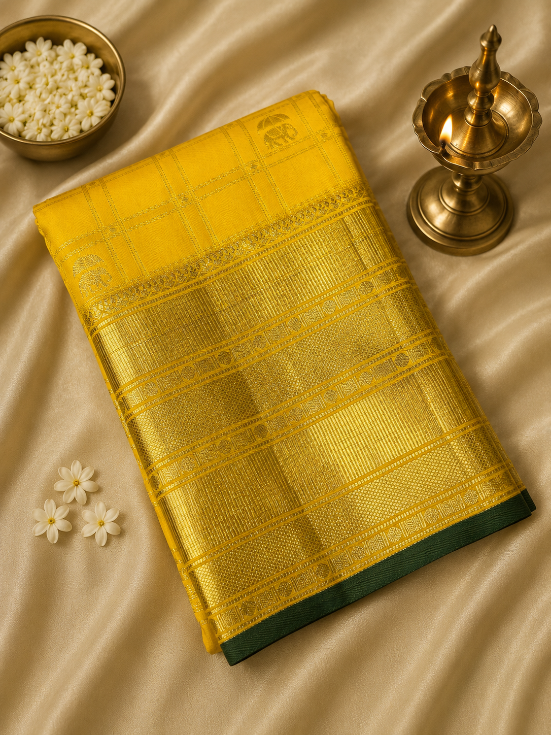 Premium Semi Kanchipuram Silk Saree