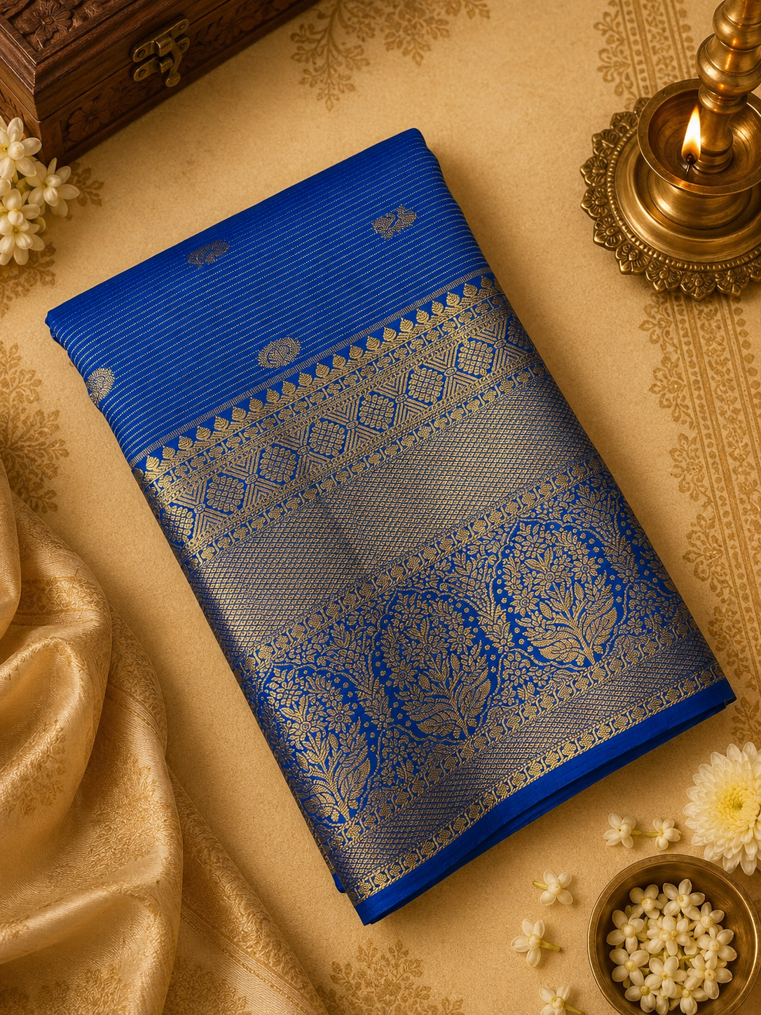 Premium Semi Kanchipuram Silk Saree