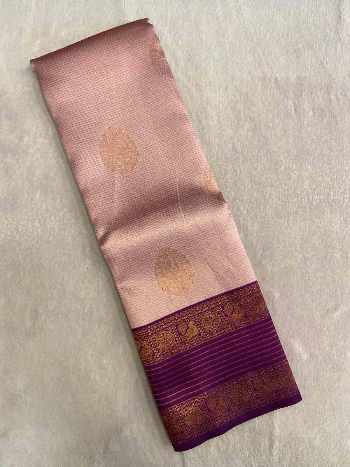 Vintage Semi Kanchipuram Silk Saree
