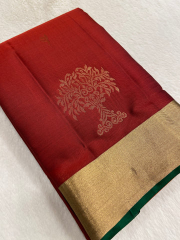 Half Mix Kanjeevaram Silk Saree