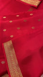 Premium Semi Mysore Crepe Silk Saree - 902499