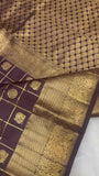 Pure Handloom Kanjeevaram Silk Mark Certified Saree