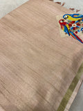 Pure Raw Silk Saree With Embroidery