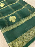 Pure Mix Mysore Crepe Silk Saree